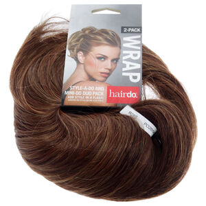 Style-a-do And Mini-do Duo Pack - R28S Glazed Fire by Hairdo 2 Pc Hair Wrap